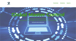 Desktop Screenshot of globalmastercontrol.com