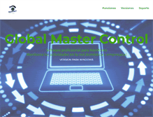 Tablet Screenshot of globalmastercontrol.com